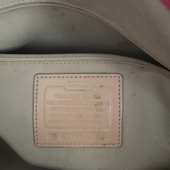 Pink Coach Tote - Picture 6 of 6